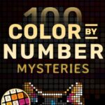 100 Color by Number Mysteries: Adult Coloring Book with Hidden Pictures and Number Puzzles