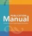 Publication Manual of the American Psychological Association (APA) USA