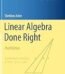 Linear Algebra Done Right by Sheldon Axler USA