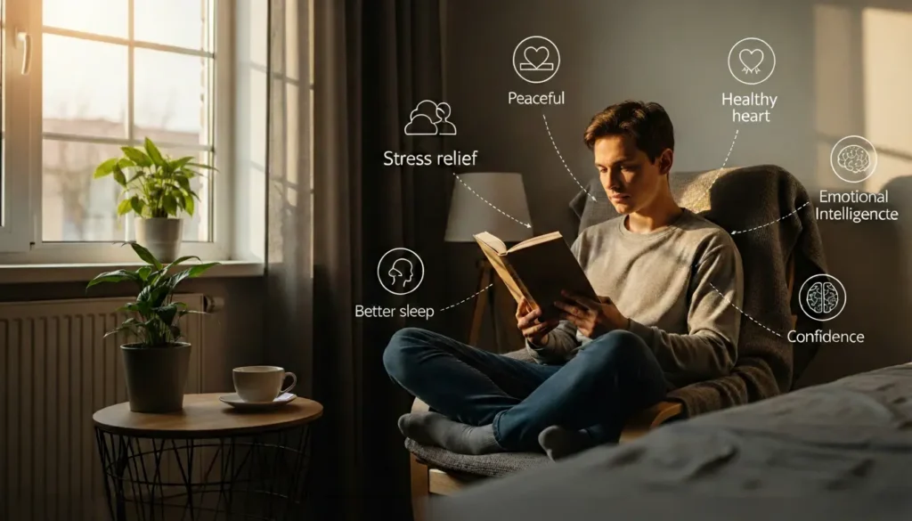 health benefits of reading