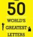 50 World's Greatest Letters by Various Authors USA