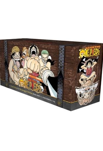 One Piece Box Set: East Blue and Baroque Works, Volumes 1–23 by Eiichiro Oda USA