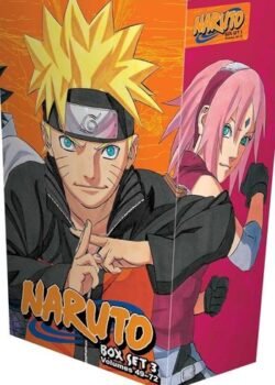 Naruto Box Set 3: Volumes 49–72 with Premium by Masashi Kishimoto USA