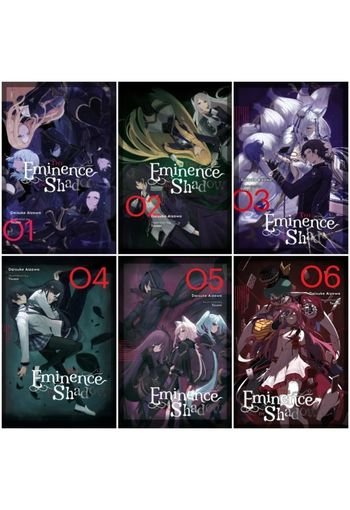 The Eminence in Shadow Light Novel Series 6-Book Collection Set (Vol. 1–6) by Daisuke Aizawa USA The Eminence in Shadow Light Novel Series 6-Book Collection Set (Vol. 1–6) by Daisuke Aizawa USA