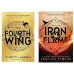 Fourth Wing + Iron Flame Paperback by Rebecca Yarros USA
