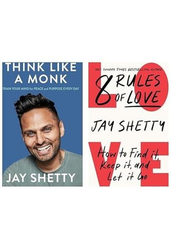 8 Rules of Love + Think Like a Monk by Jay Shetty USA