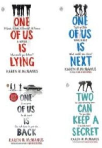Karen McManus 4 Books Combo Set USA Karen McManus 4 Books Combo Set USA