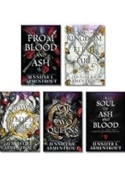Blood and Ash Series 5 Books Set by J.L. Armentrout USA