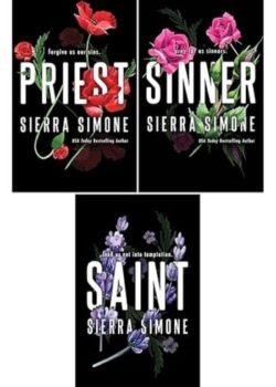 Priest Sinner Saint 3 Books Set by Sierra Simone USA