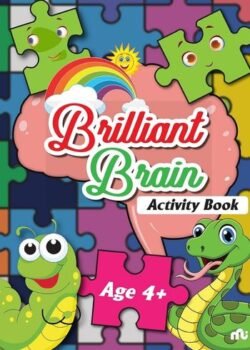 Brilliant Brain Activity Book Age 4+ by Moonstone USA