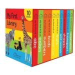 My First Library: 10 Board Books Boxset USA