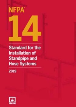 NFPA 14 Standpipe Installation Standard 2019 Edition USA