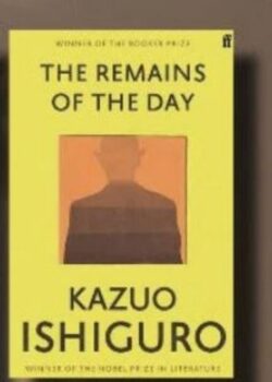 The Remains of the Day By Kazuo Ishiguro USA