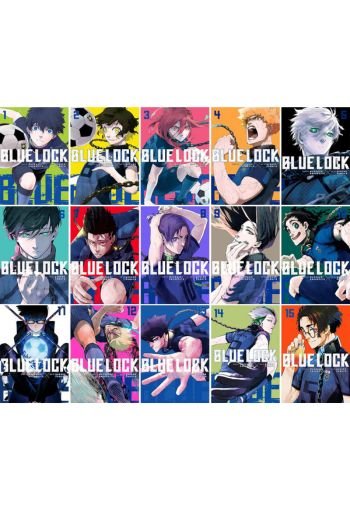 Blue Lock Vol. 1-15 Manga Set by Kaneshiro USA