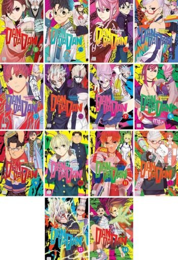 Dandadan Vol 1-14 by Yukinobu Tatsu USA Dandadan Vol 1-14 by Yukinobu Tatsu USA
