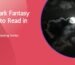 blog featured image with a full moon for dark fantasy reads